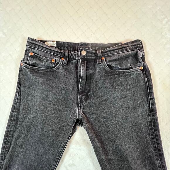 Levis Premium Hi-Ball Jeans Black Men’s Sz 34 - Picture 2 of 12
